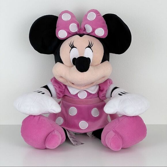 Disney Store Large Pink Minnie Mouse Plush Doll 18” - Picture 2 of 8
